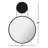 Pharrell Metal Round Wall Mirror