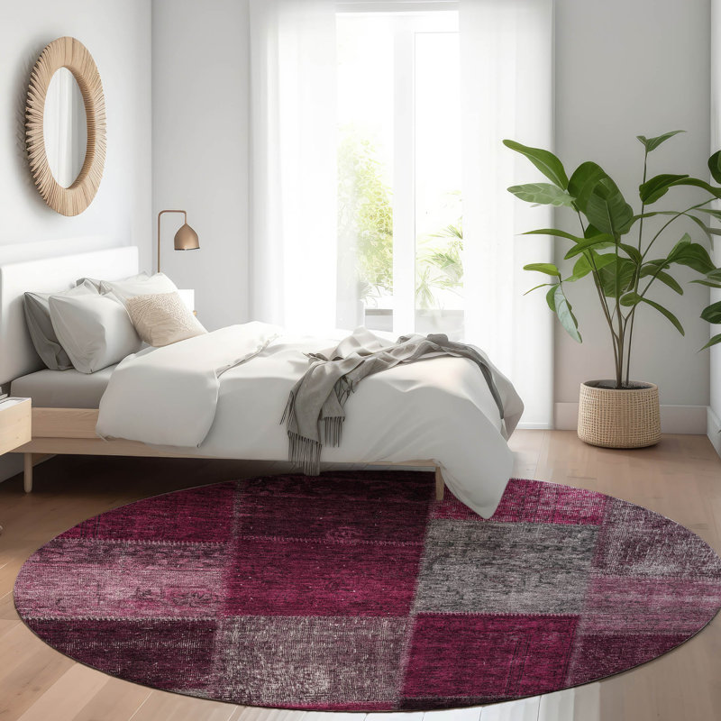Tapis intérieur / extérieur Ayush, Rond 8 pi