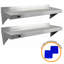 2 Piece Metal Bracket Shelf