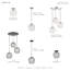 Luminaire suspendu simple à 1 lumière Lucilo-123282668