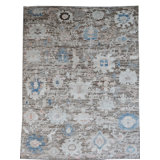 Oushak Rugs One-of-a-Kind Rectangle 10'1" X 13'7" Area Rug