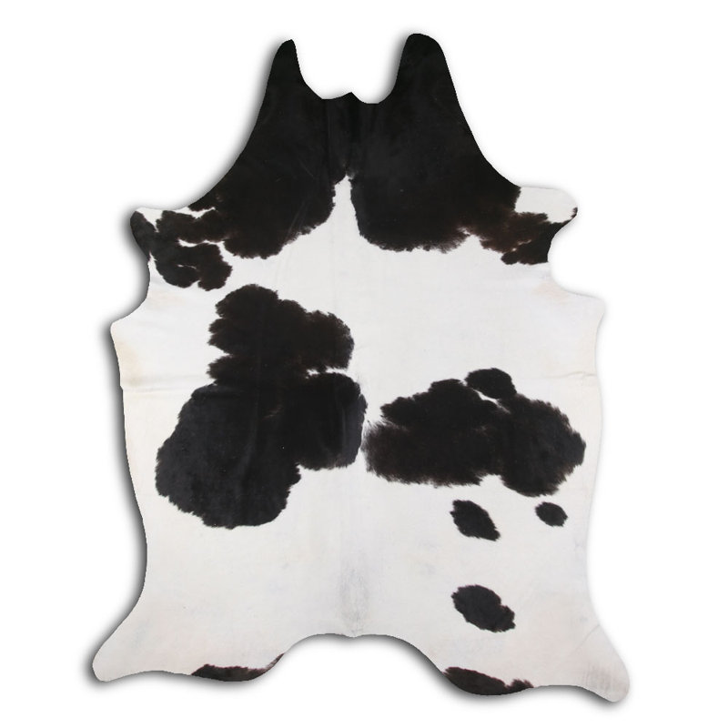 Alburtis Cowhide 194cm X 235cm Area Rug