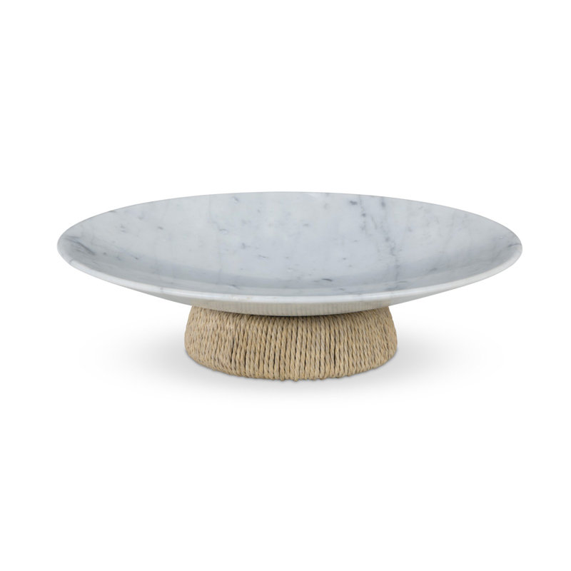 Divya Bowl-White Statuario Marble