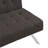 Wood Frame Stainless Leg Futon Sofa bed Convertible Futon Foldable Sofa-94074275