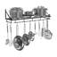 Metal Rectangle Wall Mounted Pot Rack