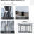 Height Adjustable Outdoor Canopy With 137 Sq.ft Shade Area Tent 6.6' For Added Space