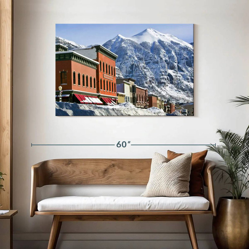 Village d'hiver Kavia Telluride, H 30 po x l 45 po
