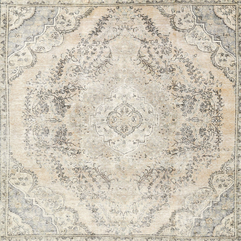 Oriental Indoor Rug, Round 8'
