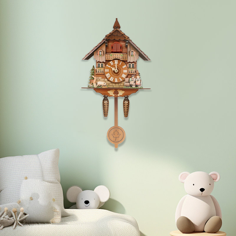 Bryan Cuckoo Wall Clock Swing Wall Clock Pendulum Design Wall Decoration Wall Art
