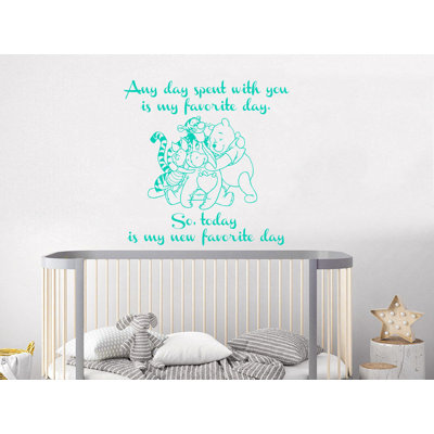 Décalcomanie murale winnie classic the pooh