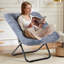 Chaise pliante rembourrée pour soucoupe-2127037661