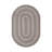 Dailee Braided Jute Non-Shedding Gray Rug-1420440604