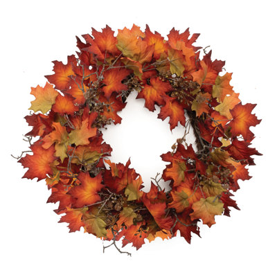 Maple Leaf Wreath 28 IN D