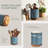 Ceramic / Porcelain Round Utensil Crock