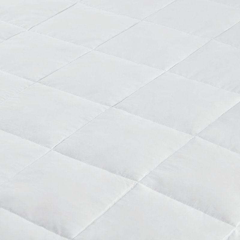 Full White Goose Feather and Down Blanket