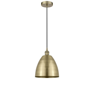 Luminaire suspendu conique à 1 lumière