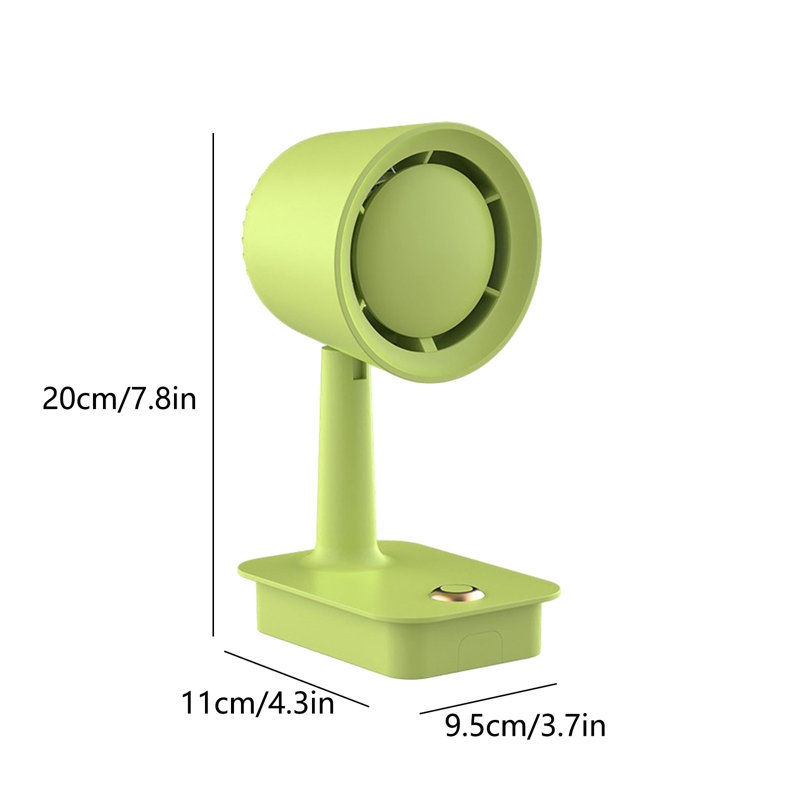 Ventilateur de bureau kbndieu, Green