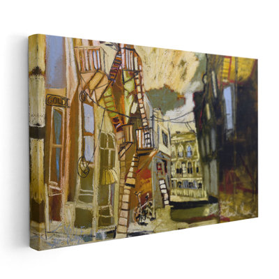 Voisinage de Portland III - reproduction d'art sur toile