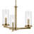 14" 3-Light Convertible Semi Flush