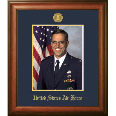 Cadre photo en mode portrait air force