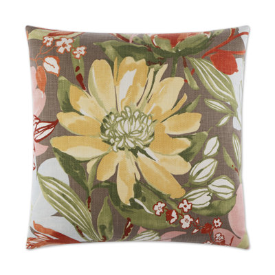 Flourish Square Pillow Cover & Insert
