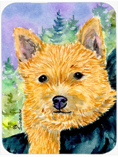 Planche à découper en verre east urban home norwich terrier