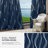Cirila Back Tab Rod Pocket Silver Wave Curtain Panels-75185744-75185733