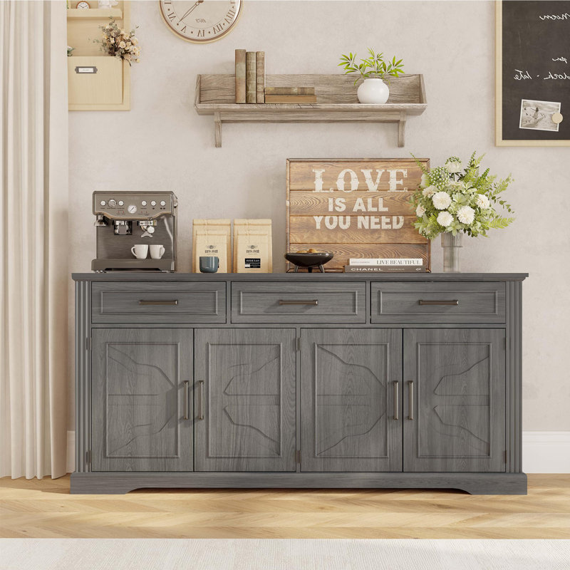Buffet 66 po Modern Farmhouse, Grey