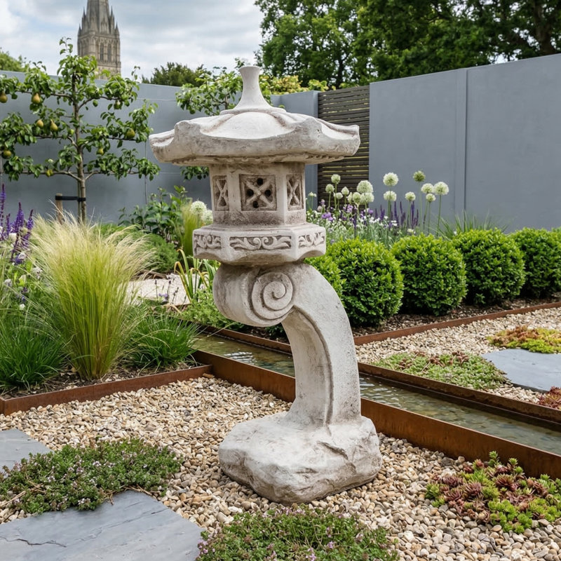 Weather Resistant Fiberstone Garden Statue