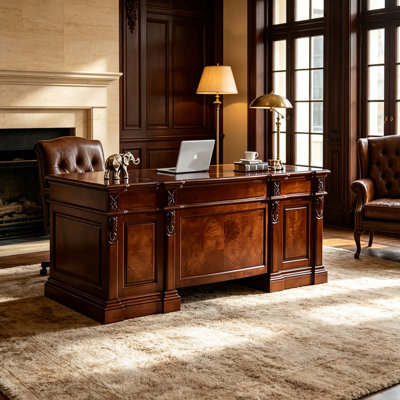American-style Luxurious And Practical Large Desk
