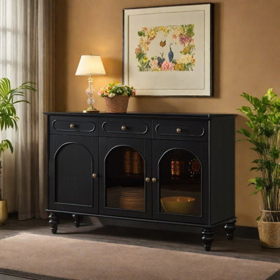 Kitchen Black Sideboard