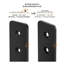Accessoire de porte Barricade Brackets