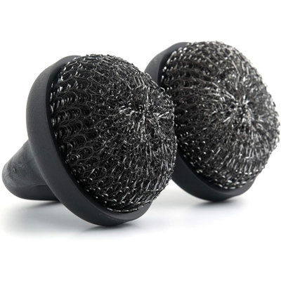Autolaveuse pour barbecue sans poils Yukon Glory, double coussinets en acier inoxydable