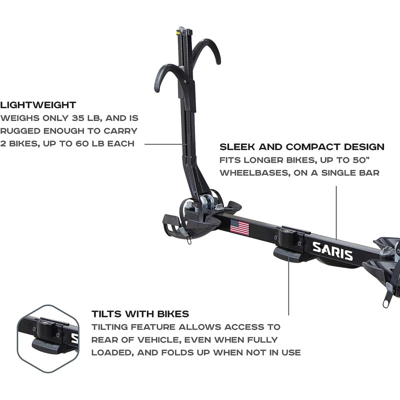 Metal Surface Mounted Bike Rack