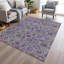 Tapis mauve lavable à la machine intérieur / extérieur Xhevrie-441671883