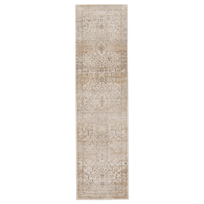 Tapis oriental gris / beige Lynnette