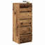 Sideboard With Drawers 37.5X35x99 Cm Engineered Wood-1526999177