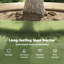 25cm H x 100cm W Galvanised Steel Lawn Edging