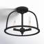 Plafonnier noir 3 lumières Divina Aleena-1228920540