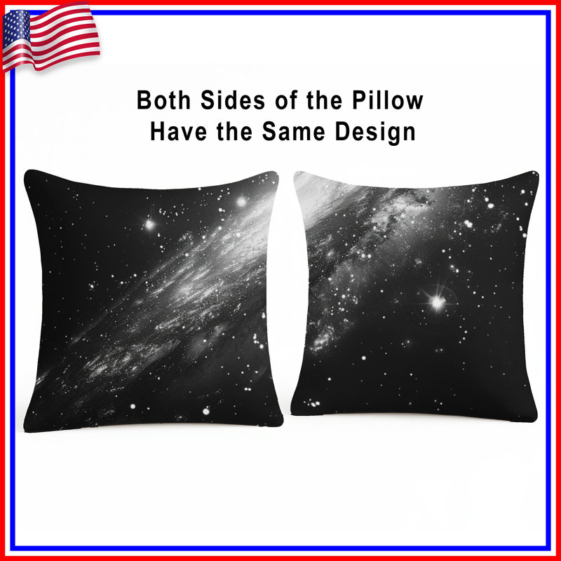 Coussin Galaxy, 18 po x 18 po