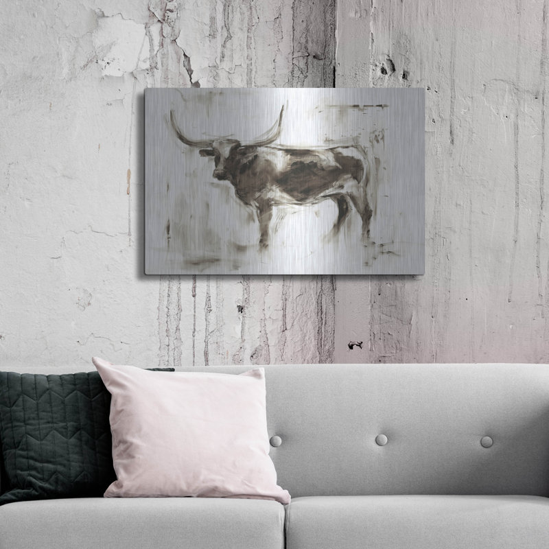 «Longhorn Study II» par Ethan Harper