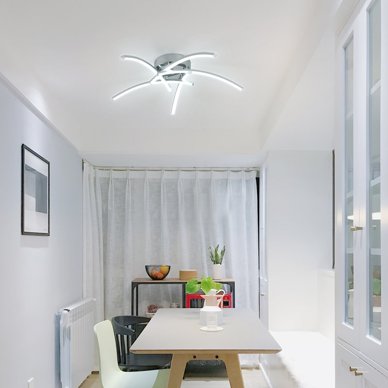 Aviesel 5-Light Flush Mount Ceiling Light, 6500
