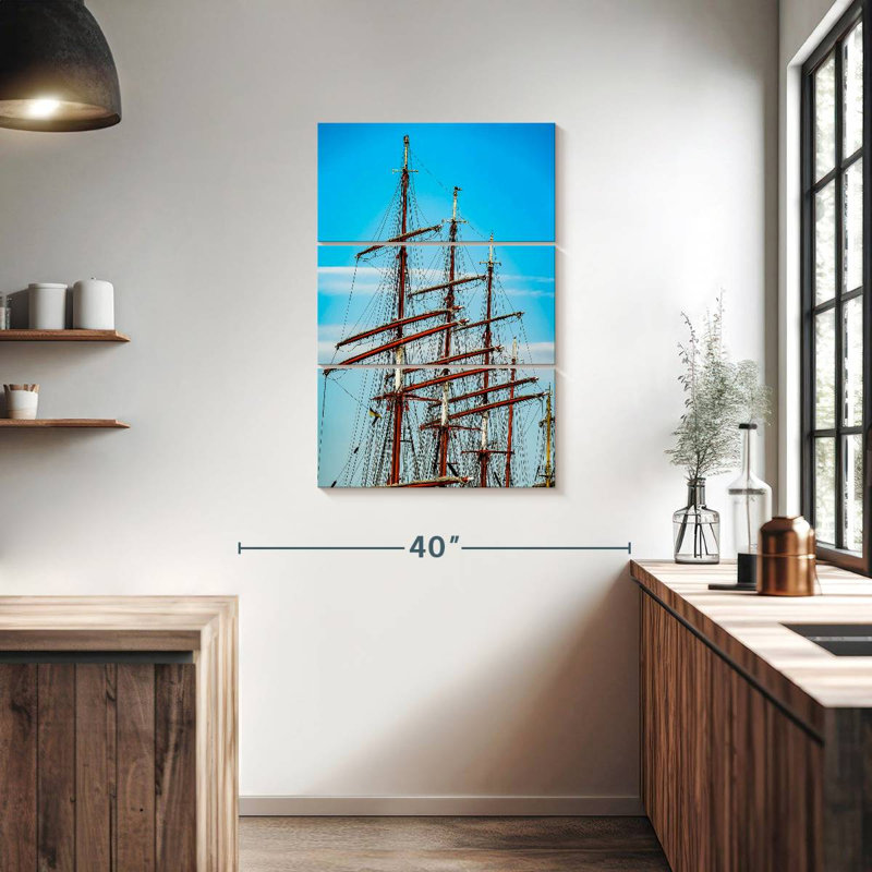 Mehar Sailboat Mast, 38" H x 24" W