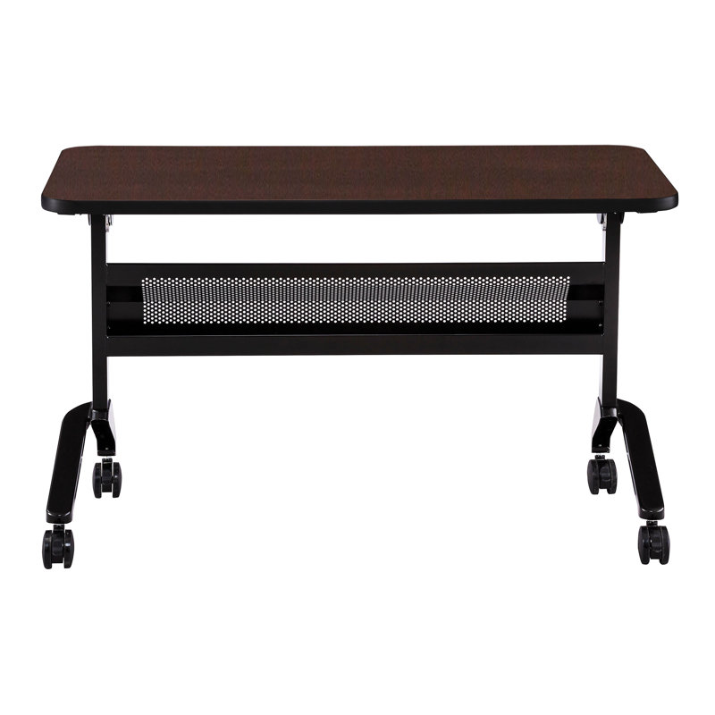 Table de formation Flip-N-Go rectangulaire, LPL, Argent argent, Moka, H 29 po x L 48 po x l 24 po