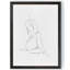 «Nude Contour S Croquis I» par Paul Cezanne - Reproduction d'art sur toile encadrée-327081331-327081332-327044510