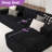 Cozza Sectional Sleeper Sofa, Convertible Compression Couch With Bean Bag Chair For Living Room-1328138822-1328138819