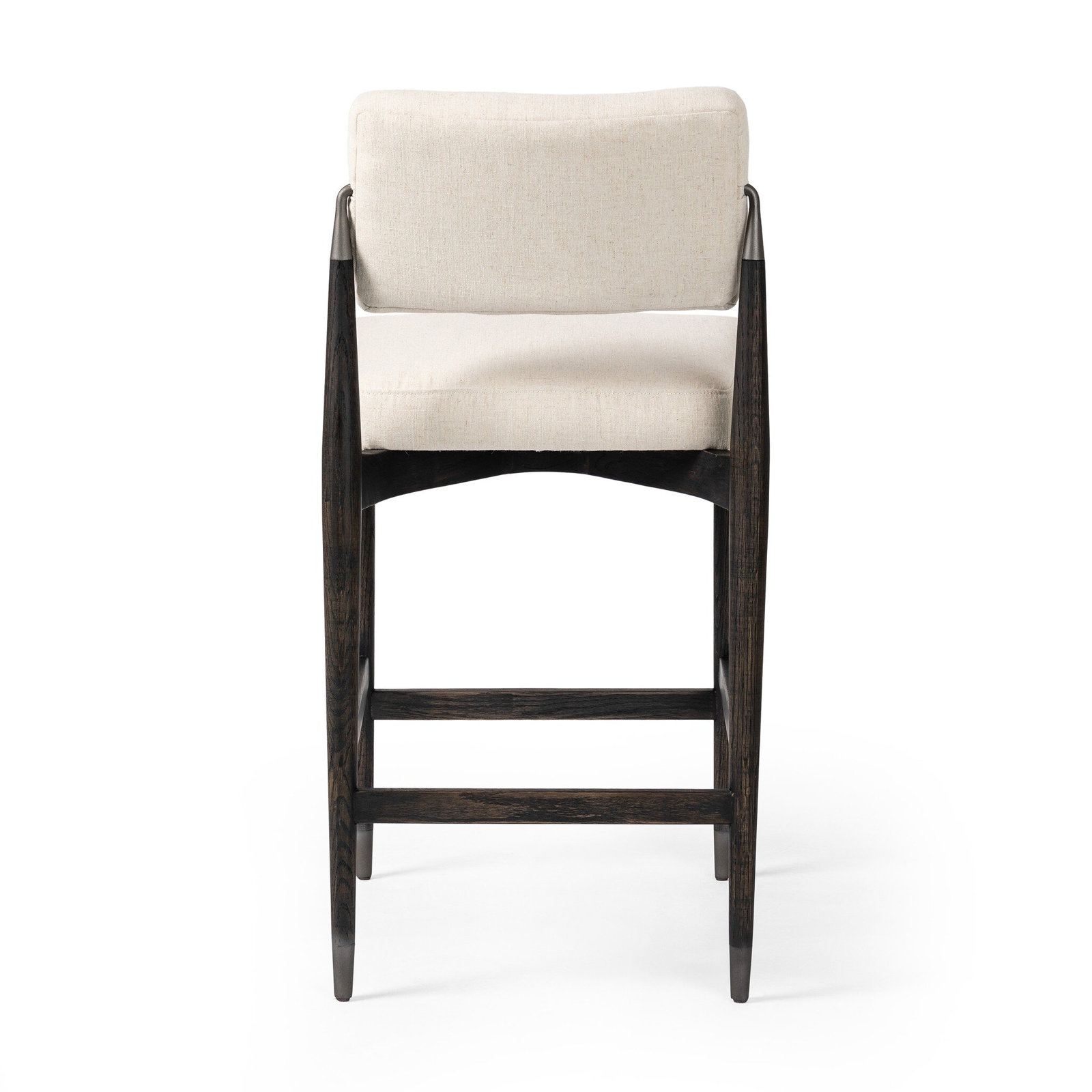 Mozza Bar and Counter Stool, Counter Stool (27" Seat Height), Beige Polyester Blend