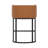 Jessica 26" Upholstered Counter Stool with Metal Frame-898871030-899064060