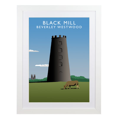 Black Mill by Richard O'Neil - Print