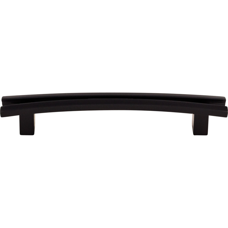 Flared 5" Center to Center Bar pull, Flat Back